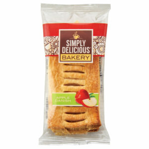 Simply Delicious Bakery Apple Danish in Package