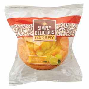 Simply Delicious Bakery Lemon Muffin in Package